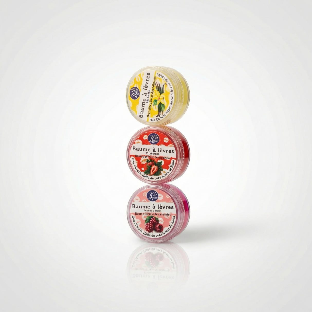 Baume à Lèvres BEL AGE – Cerise, Framboise & Fraise