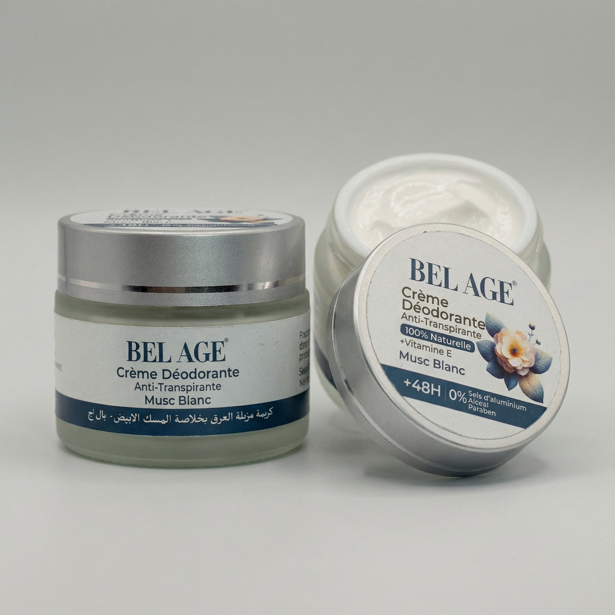 Crème Déodorante – Musc Blanc