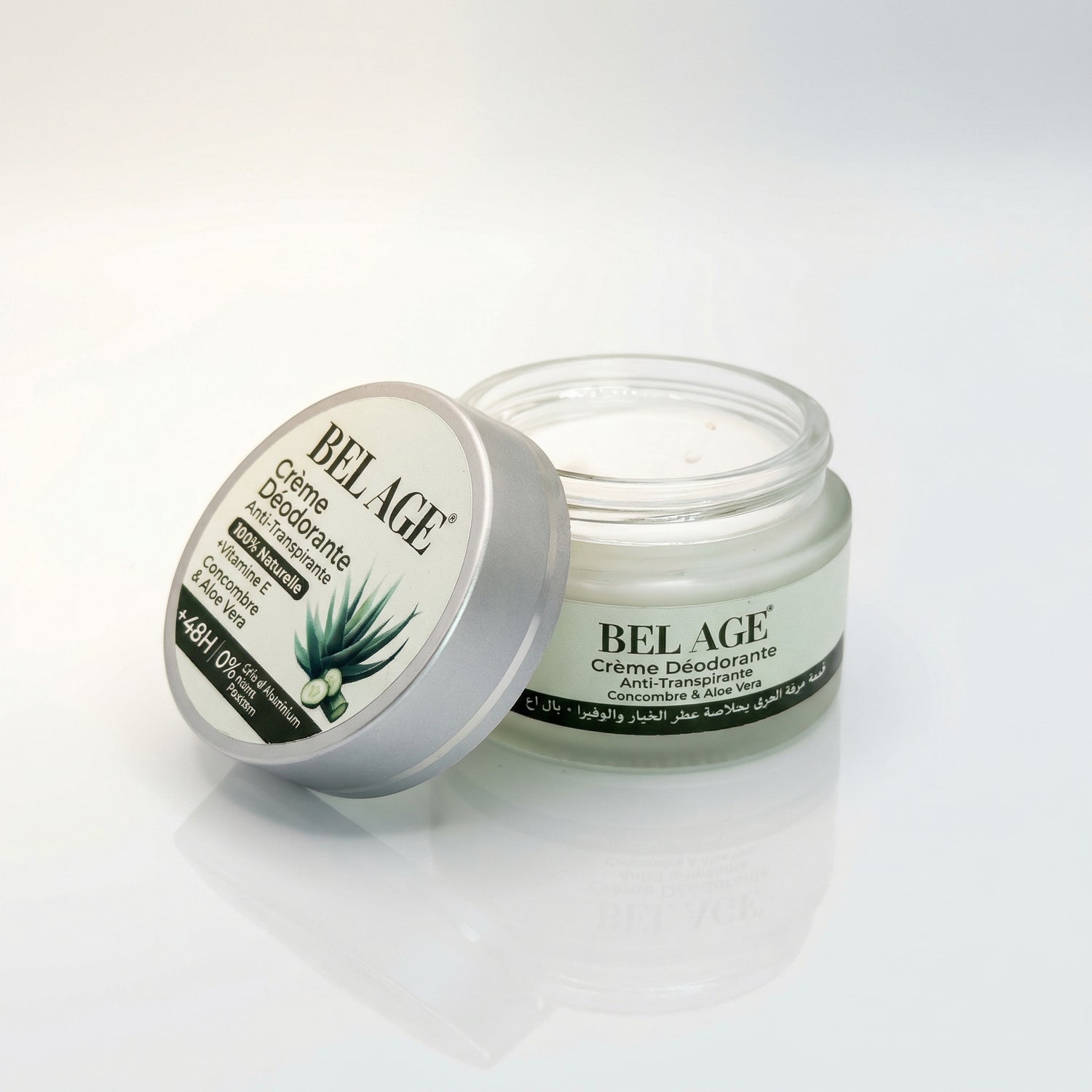 Crème Déodorante– Concombre & Aloe Vera