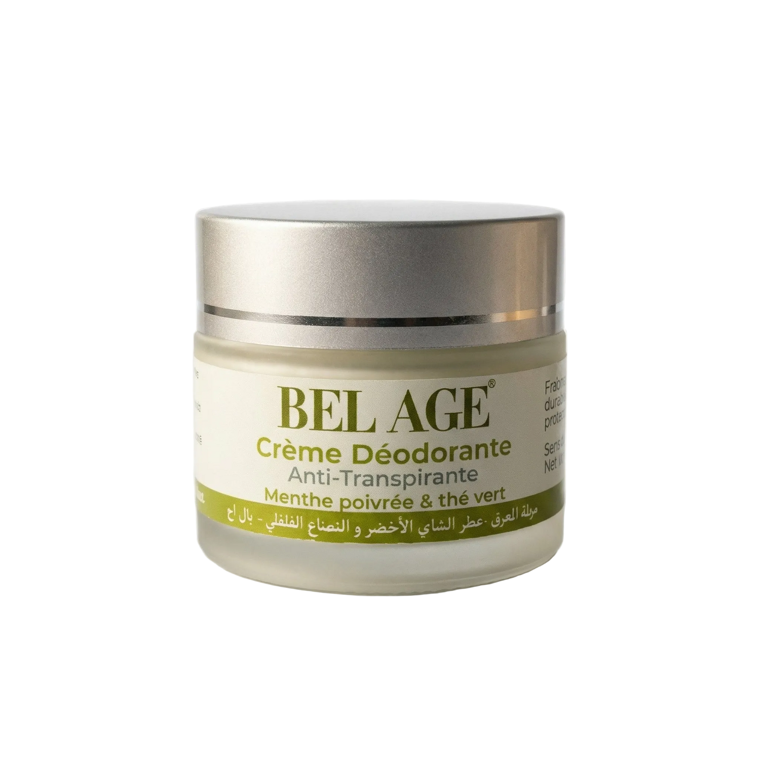 Crème Déodorante – Menthe Poivrée