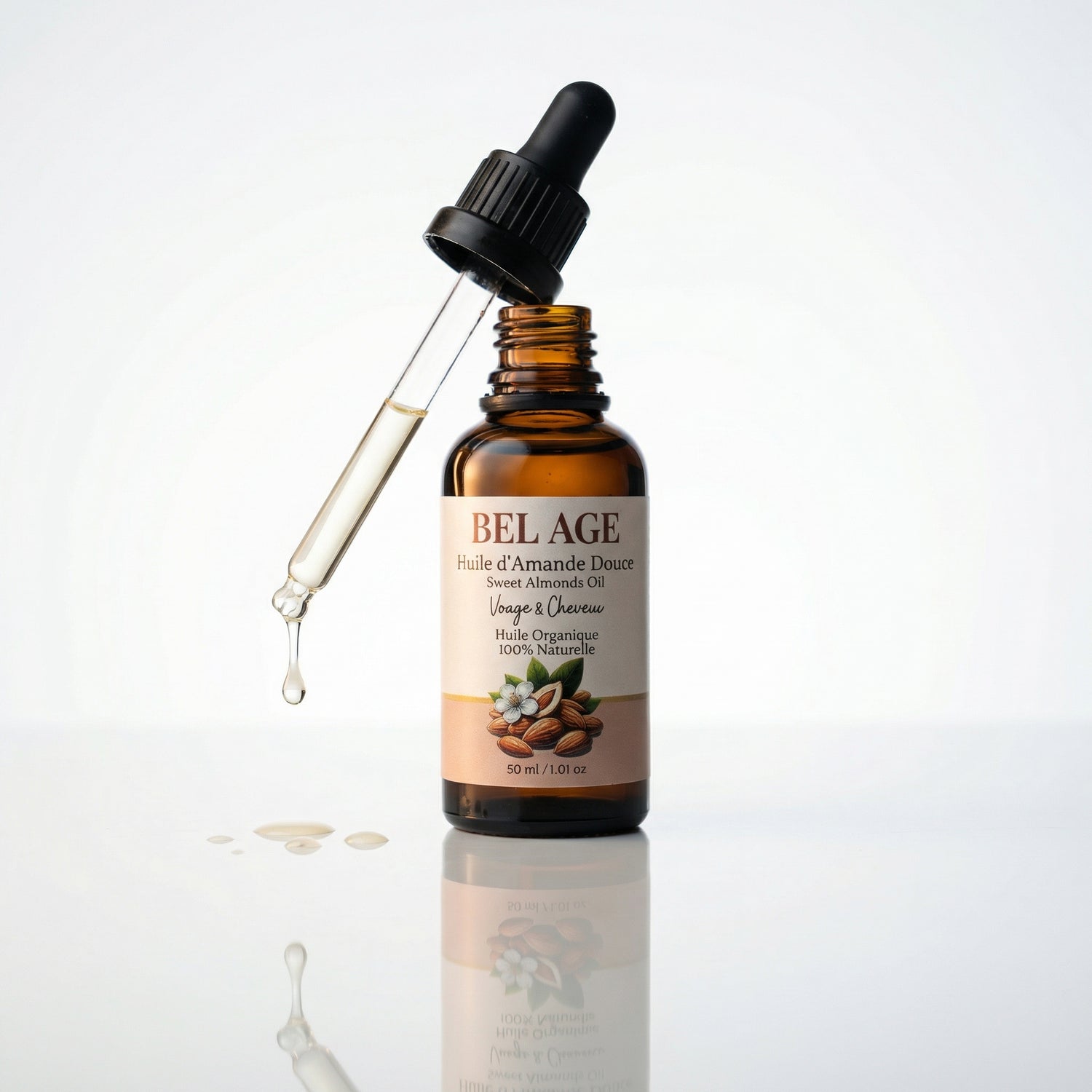 Huile dAmande Douce 100% Pure BEL AGE